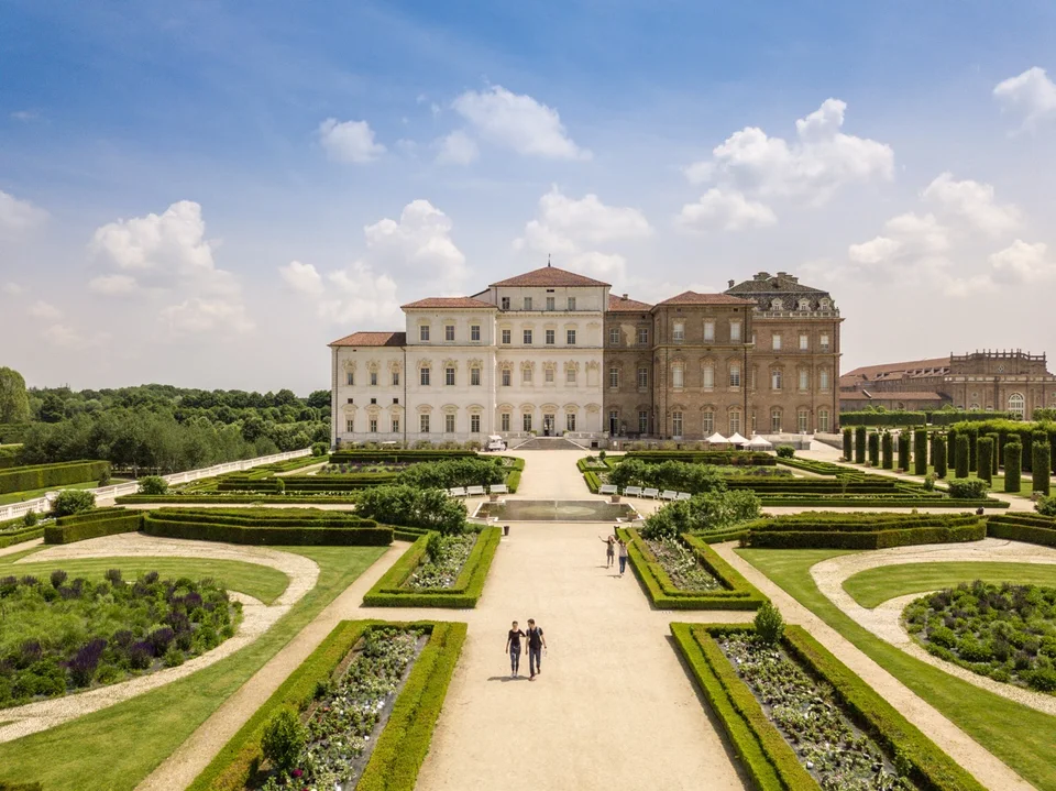The gardens of Venaria Reale